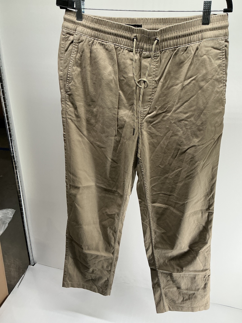 Cotton Chino Drawstring Pants - Classic